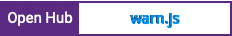 Open Hub project report for warn.js
