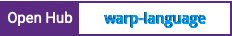 Open Hub project report for warp-language