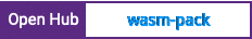 Open Hub project report for wasm-pack