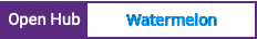 Open Hub project report for Watermelon