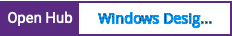 Open Hub project report for Windows Designer Studio
