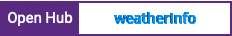 Open Hub project report for weatherinfo