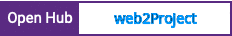 Open Hub project report for web2Project