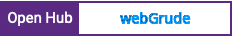 Open Hub project report for webGrude