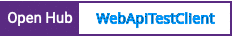 Open Hub project report for WebApiTestClient