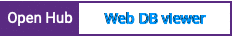 Open Hub project report for Web DB viewer