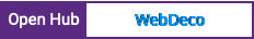 Open Hub project report for WebDeco