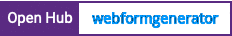 Open Hub project report for webformgenerator