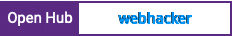 Open Hub project report for webhacker
