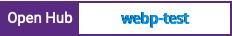 Open Hub project report for webp-test