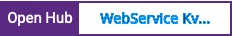Open Hub project report for WebService KvK API