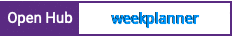 Open Hub project report for weekplanner