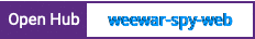 Open Hub project report for weewar-spy-web