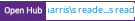Open Hub project report for wharris's readernotifier