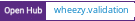 Open Hub project report for wheezy.validation