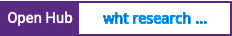 Open Hub project report for wht research project