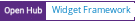 Open Hub project report for Widget Framework