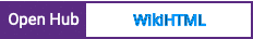 Open Hub project report for WikiHTML