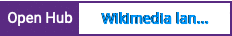Open Hub project report for Wikimedia language geeks stuff