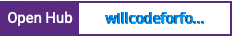Open Hub project report for willcodeforfoo's tumblr