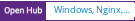 Open Hub project report for Windows, Nginx, MariaDB & PHP