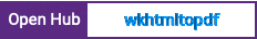 Open Hub project report for wkhtmltopdf