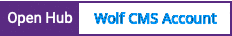 Open Hub project report for Wolf CMS Account