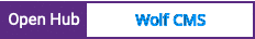 Open Hub project report for Wolf CMS