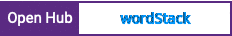 Open Hub project report for wordStack