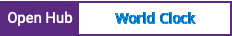 Open Hub project report for World Clock