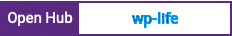 Open Hub project report for wp-life