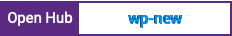 Open Hub project report for wp-new