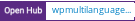 Open Hub project report for wpmultilanguagechanger