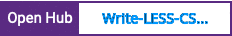 Open Hub project report for Write-LESS-CSS-Presentation-Material