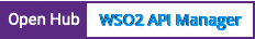 Open Hub project report for WSO2 API Manager