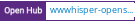 Open Hub project report for wwwhisper-openshift