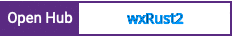 Open Hub project report for wxRust2