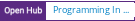 Open Hub project report for Programming In wxDev-C++