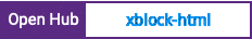 Open Hub project report for xblock-html