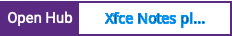 Open Hub project report for Xfce Notes plugin