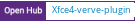 Open Hub project report for Xfce4-verve-plugin