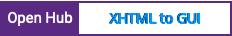 Open Hub project report for XHTML to GUI