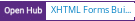 Open Hub project report for XHTML Forms Builder