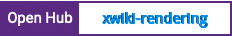 Open Hub project report for xwiki-rendering