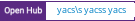 Open Hub project report for yacs's yacs