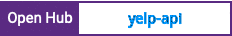 Open Hub project report for yelp-api