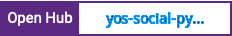 Open Hub project report for yos-social-python