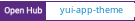 Open Hub project report for yui-app-theme