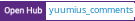 Open Hub project report for yuumius_comments