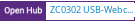 Open Hub project report for ZC0302 USB-Webcam driver